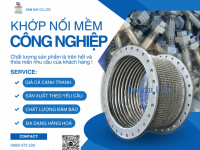 Khớp Nối Mềm Chống Rung| Khớp nối mềm inox công nghiệp, Khớp nối chống rung inox nối bích