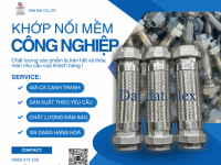 Khớp Nối Mềm Chống Rung| Khớp nối mềm inox công nghiệp, Khớp nối chống rung inox nối bích