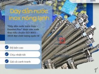 Dây inox cấp nước ren trong,dây nối mềm cho bình nước nóng,dây dẫn nước inox ruột gà