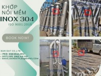 Khớp nối mềm nối bích, khớp nối mềm inox thủy lực, khớp nối mềm hệ khí hóa lỏng