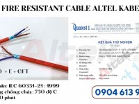 Cáp chống cháy chống nhiễu 2x1.5mm hãng Altek Kabel đạt tiêu chuẩn IEC60331 