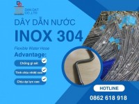 Dây dẫn nước inox 304-Dây dẫn nước chịu nhiệt-Dây cấp nước bình nóng lạnh