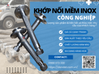 Khớp Nối Mềm Inox Công Nghiệp, Khớp Nối Giảm Rung Inox 304, Khớp nối mềm cho đường ống dẫn hơi