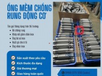 Ruột gà ống xả mềm, Khớp nối mềm inox, Bô chống rung, Ống nhún inox 