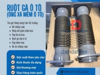 Ruột gà ống xả mềm, Khớp nối mềm inox, Bô chống rung, Ống nhún inox 