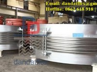 Khớp giãn nở nhiệt inox, ống giãn nở dạng vỏ áo, khớp co giãn nhiệt inox