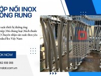 Khớp nối mềm công nghiệp, ống chống rung, khớp nối mềm chống rung mặt bích