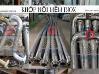 Khớp nối mềm công nghiệp, ống chống rung, khớp nối mềm chống rung mặt bích