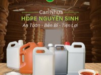 Can nhựa HDPE  5 lít đựng thuốc thủy sản