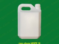 Can nhựa HDPE  5 lít đựng thuốc thủy sản