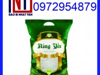 Cung cấp túi gạo 1kg PA/PE, in túi gạo 1kg