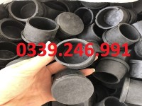 Bịt đầu sắt hộp phi 48mm, nắp chụp nhựa phi 48mm