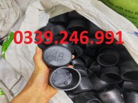 Bịt đầu sắt hộp phi 48mm, nắp chụp nhựa phi 48mm