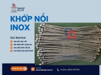 Ống nối mềm inox dùng trong công nghiệp (khớp nối mềm)