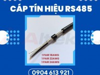 Cáp tín hiệu vặn xoắn 2 lớp chống nhiễu RS-485 24AWG 1 pair Altek Kabel 