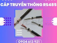 Cáp tín hiệu vặn xoắn 2 lớp chống nhiễu RS-485 24AWG 1 pair Altek Kabel 