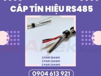 Cáp tín hiệu vặn xoắn 2 lớp chống nhiễu RS-485 24AWG 1 pair Altek Kabel 