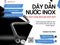 Dây Dẫn Nước Mềm – Dây Cấp nước, Dây mềm kết nối bình nước nóng, Ống mềm cho máy nóng lạnh