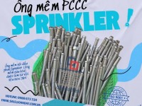 Ống mềm kết nối đầu phun sprinkler, ống nối mềm PCCC, ống mềm chữa cháy inox 304