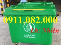  Hạ giá thùng rác 120 lít, 240 lít, 660 lít giá rẻ- thùng rác nhựa dày- lh 0911082000