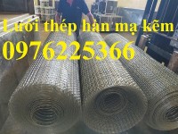 Lưới hàn mạ kẽm dày 3mm ô 50x50