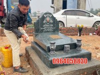 Mẫu Mộ Đá Granite Lắp Đặt ở Thái Nguyên – Bền Đẹp, Sang Trọng, Trường Tồn