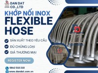 Ống inox ruột gà, ống lò xo inox, ống mềm inox 304 chịu nhiệt cao