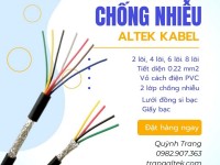 Cáp truyền tín hiệu có lưới chống nhiễu Altek Kabel 