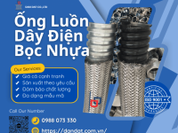 ỐNG LUỒN DÂY ĐIỆN BỌC NHỰA – Ống ruột gà lõi thép bọc nhựa, Đầu nối ống luồn dây điện