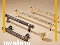 Tay nắm tủ cao cấp thanh tròn NK207T | Zalo 0901 196 552