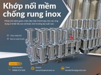 Khớp nối chống rung inox, khớp nối ren công nghiệp, khớp nối mềm chính hãng tại TP.HCM