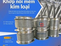 Khớp nối chống rung inox, khớp nối ren công nghiệp, khớp nối mềm chính hãng tại TP.HCM