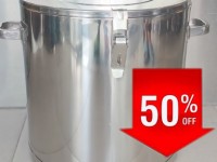 Thùng cách nhiệt inox 3 lớp đựng cơm canh nóng lạnh 