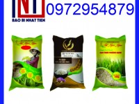 Sản xuất bao bì gạo 10kg giá tốt, bao PP dệt đựng gạo 10kg