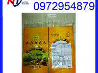 Bao PP dệt đựng gạo 25kg, bao bì BOPP đựng gạo 25kg