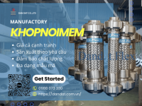 KHỚP NỐI MỀM INOX – Khớp Nối Mềm Nối Bích Chịu Nhiệt, Khớp Nối Mềm Cho Đường Ống Dẫn Hơi