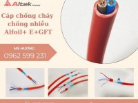 Cáp chống cháy theo tiêu chuẩn IEC 60331, chống nhiễu Al Foil