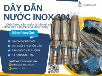 Dây Dẫn Nước Bình Nóng Lạnh - dây dẫn nước inox 304, Dây Dẫn Nước Chịu Nhiệt inox