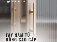 Tay nắm tủ đồng cổ điển NK306D | Zalo 0901 196 552