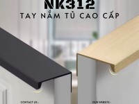 Tay nắm tủ dạng thanh bắt cạnh NK312 | Zalo 0901 196 552