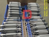 Ống mềm inox 304, Ống chịu nhiệt đàn hồi, Ống thép chôn bê tông 