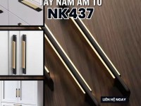 Tay nắm tủ phối màu hiện đại NK437 | Zalo 0901 196 552