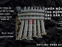 Khớp Nối Mềm Inox Loại Mặt Bích - Khớp Nối Mềm Giảm Rung - Khớp Chống Rung Máy Bơm 