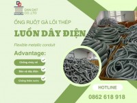 ỐNG RUỘT GÀ CHỊU NHIỆT CHỐNG CHÁY | ỐNG THÉP LUỒN DÂY ĐIỆN | ỐNG LUỒN DÂY ĐIỆN VÀ PHỤ KIỆN 