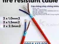 Cáp chống cháy chống nhiễu 2x1.5mm2 Altek Kabel 