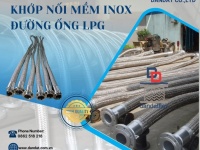 Khớp nối chống rung, Khớp nối mềm inox mặt bích, Khớp nối mềm chống rung mặt bích