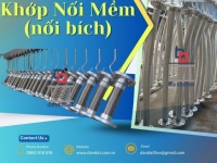 Khớp nối chống rung, Khớp nối mềm inox mặt bích, Khớp nối mềm chống rung mặt bích