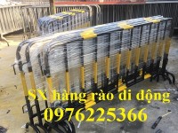 Hàng rào di động - Xưởng sản xuất hàng rào sắt di động tại Hà Nội 