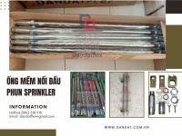 Ống mềm Sprinkler, Ống mềm cấp nước đầu phun, Ống mềm chữa cháy D25