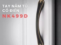 Tay nắm tủ thiết kế cổ điển NK499D | Zalo 0901 196 552